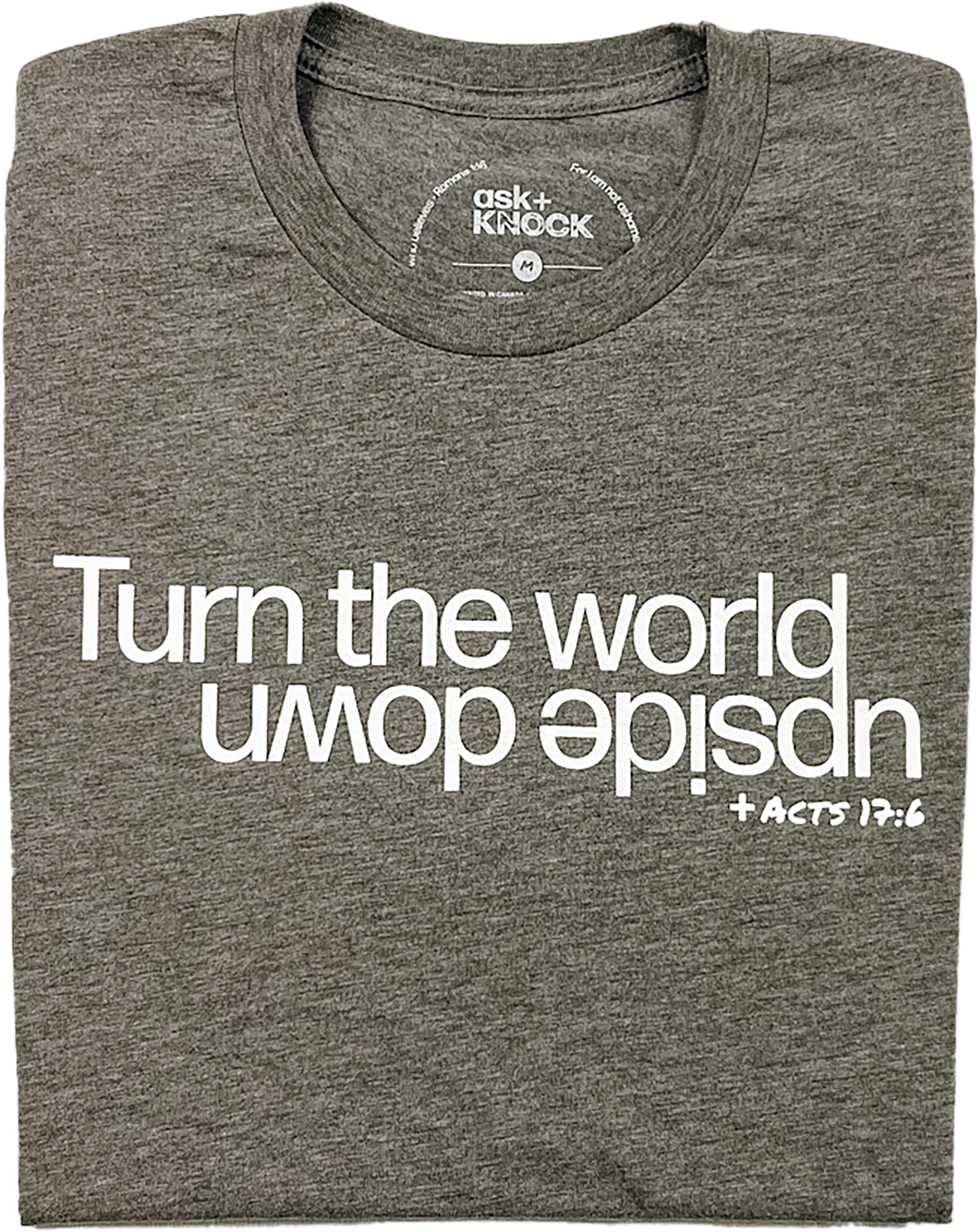 Turn the world upside down Tee