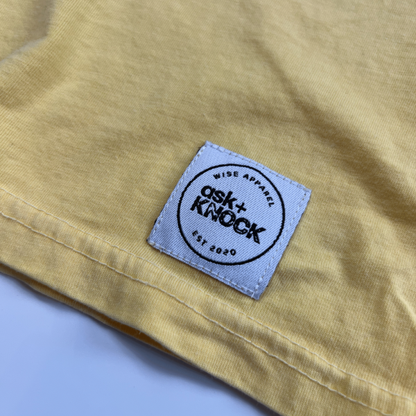 Be Happy Pocket Tee